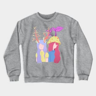 Plant girl Crewneck Sweatshirt